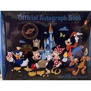 Walt Disney World Official Autograph Book New and Sealed